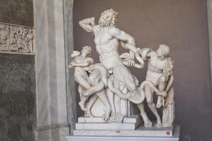 a sculpture of a person