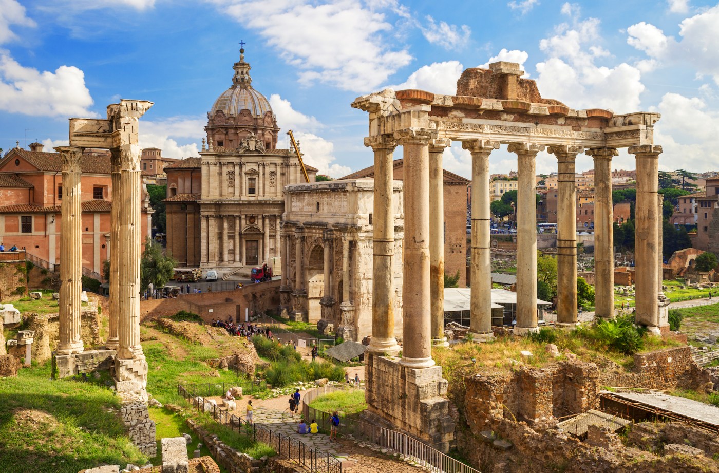 When in Rome Tours logo