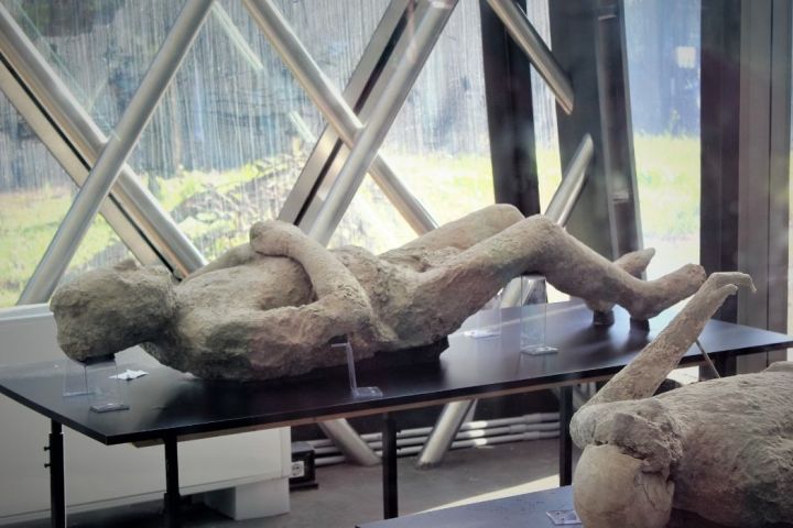 a large glass window